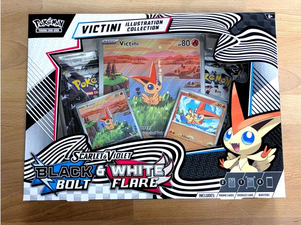 Black Bolt & White Flare Illustration Collection Pokemon