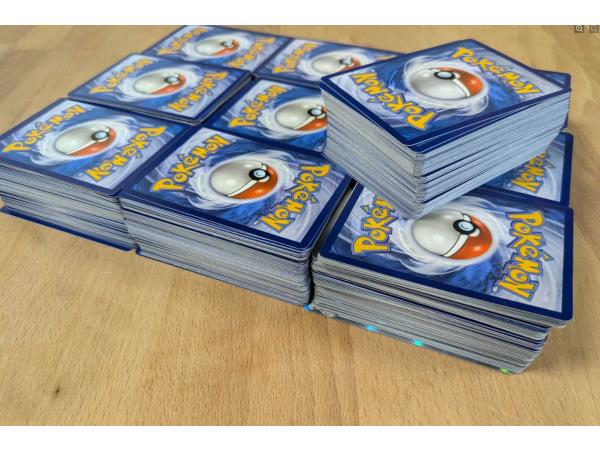 1000x Pokemon BULK Cards Engels Only 