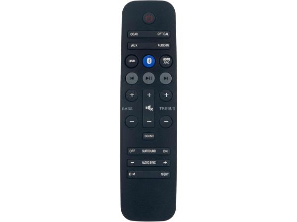 vervangende afstandsbediening  voor Philips Sound Bar