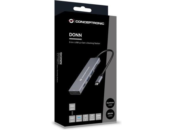 Conceptronic DONN23G laptop dock & poortreplicator