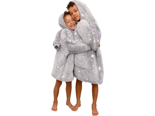 Sleeptime Glow in the Dark Hoodie Oversized 2 - 6 Jaar