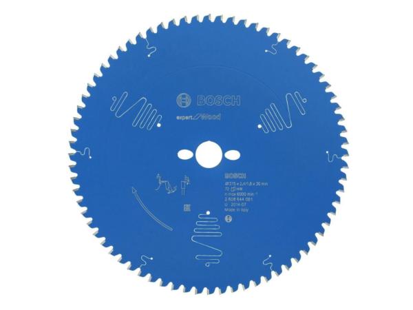 2x Bosch cirkelzaagblad ø315mm 72T Expert for Wood