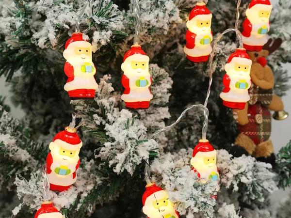 Kerstman verlichting - op batterij