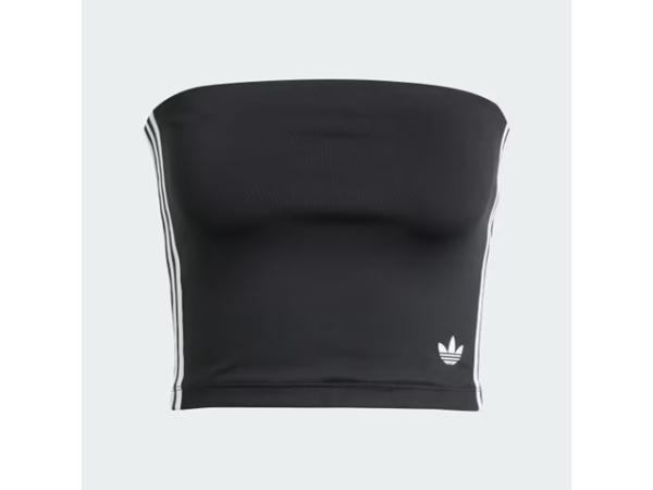 Adidas (maat M) tube top - Adicolor 3-stripes - JX7717
