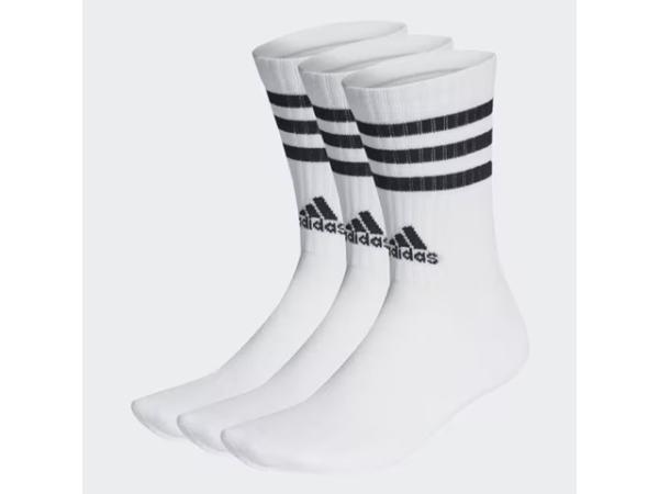 4x Adidas (maat S) paar sokken - 3-Stripes 3-Pack, HT3458