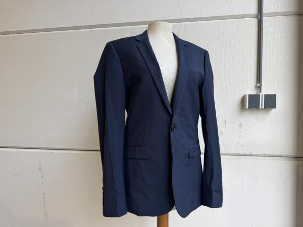 Sandro Heren Colbert Maat 44 Blauw Geruit