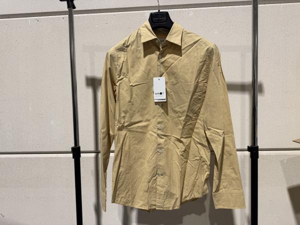 NN07 Errico overhemd light kaki maat L