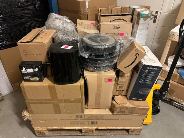 Mixpallet Retourgoederen van o.a. Bol en Amazon