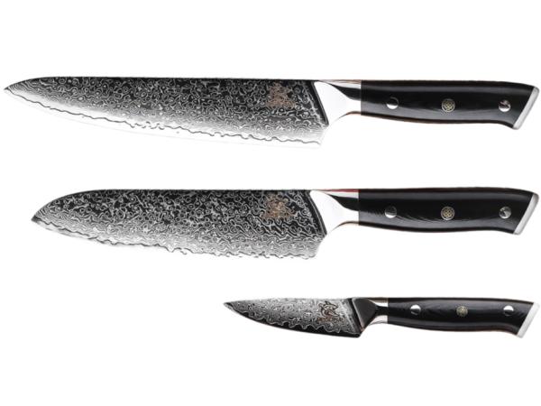 Messerhai 3dlg Messenset Damascus 67L Tora