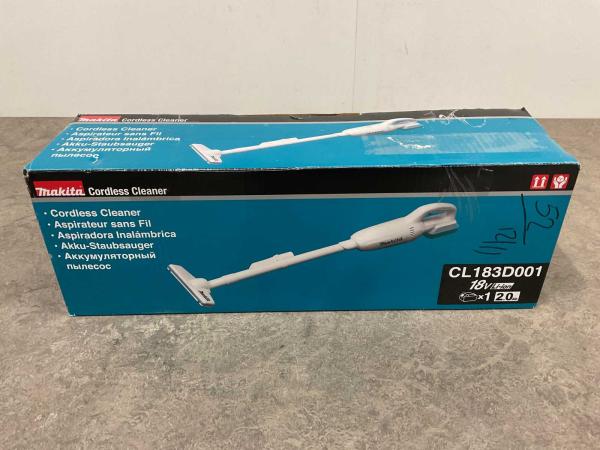 Makita CL183D001 draadloze accu stofzuiger