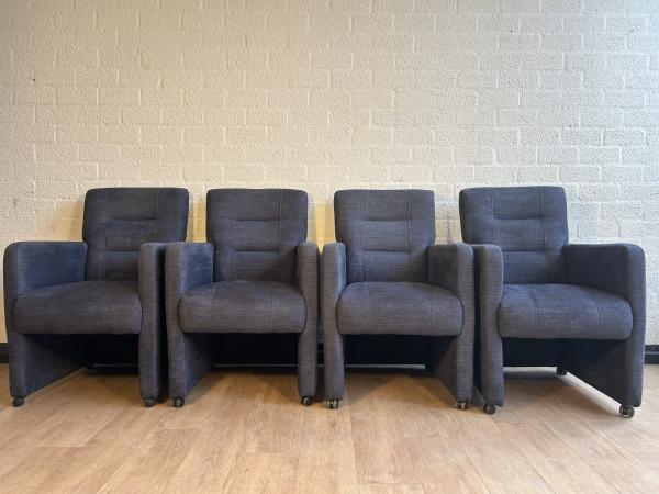 4x Comfortabele ZitMaxx fauteuils