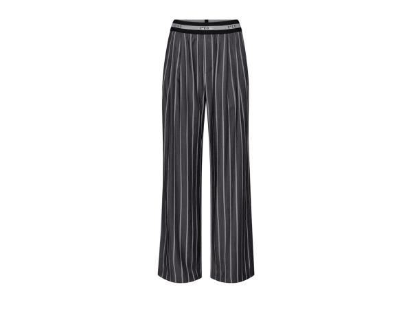 Co'couture Suecc Sripe Broek zwart maat XL