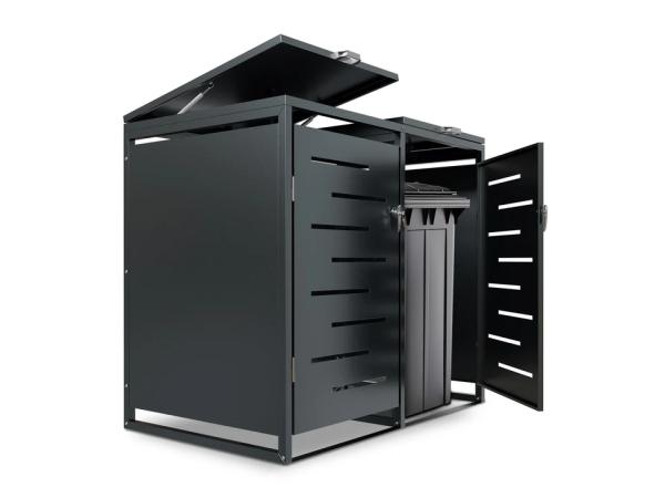 Metalen Containerberging Arel - 120L - 2-Delig