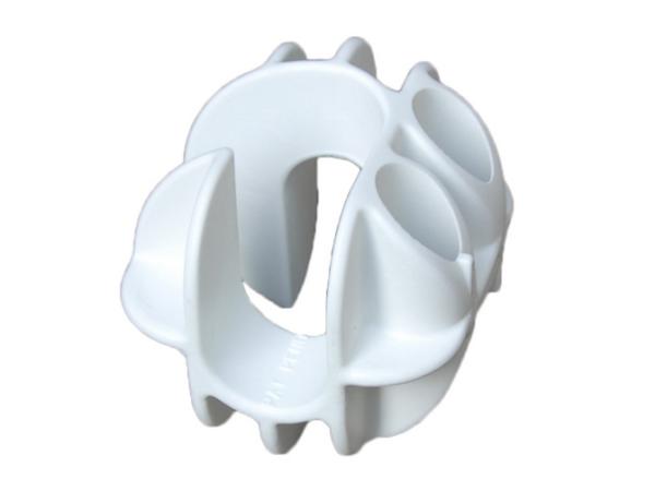 4x Fenderlijnhouder voor 22MM railing Happy's Python wit