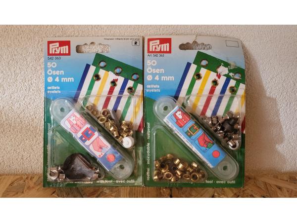 11x Zeilringen Eyelets Prym 542363