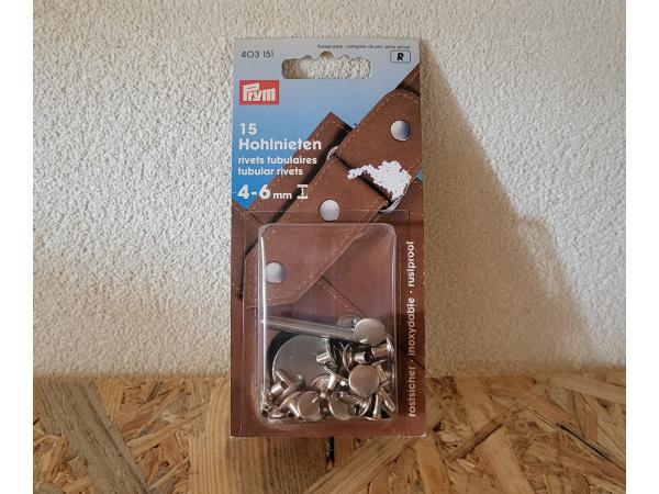 4x Holnieten 4-6mm Prym 403151