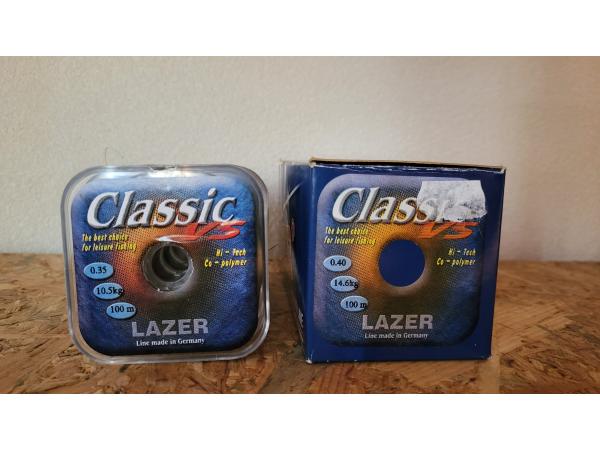 18x Vislijn 0.35mm en 0.40mm 100M Lazer Classic