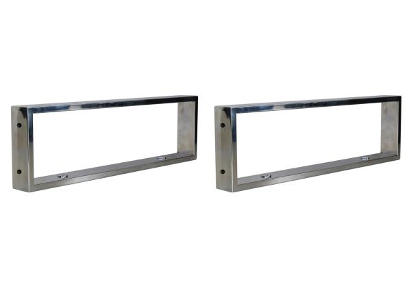 2x Royal Plaza handdoekbeugel 40cm Merlot chroom