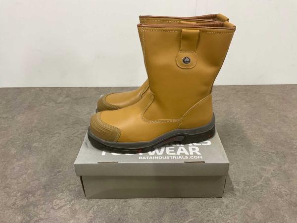 Bata Goliath veiligheidslaars gevoerd S3 maat 49