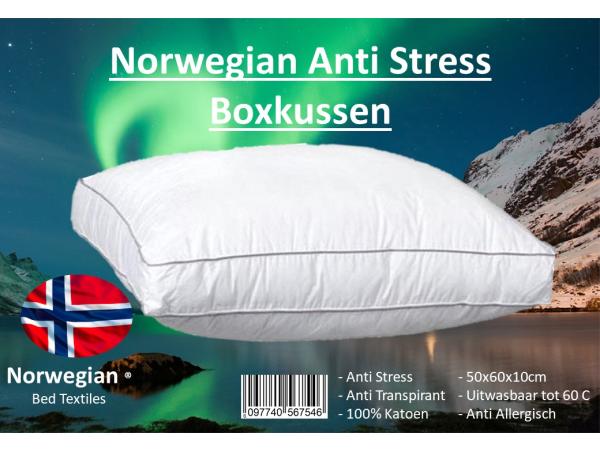 10x Norwegian Anti-Stress Boxkussen