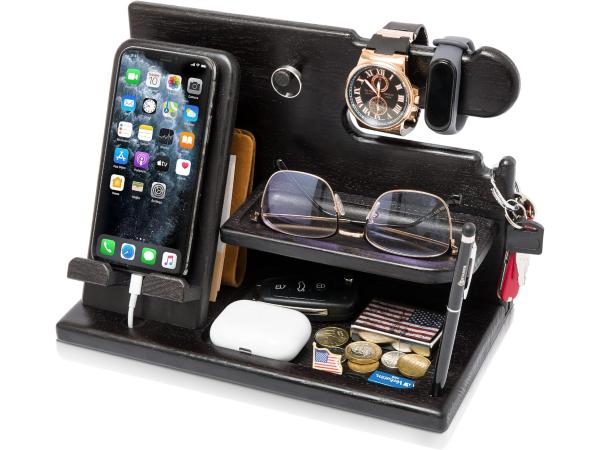 TESLYAR Hout telefoonhouder (DIY Set)