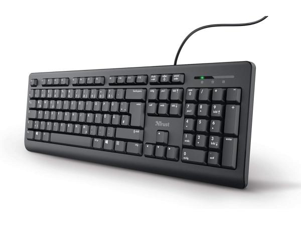 Trust Taro Bekabeld toetsenbord QWERTZ-lay-out