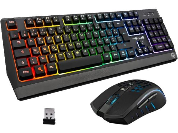 G-Lab Combo Tungsten Wireless Keyboard en Muis AZERTY