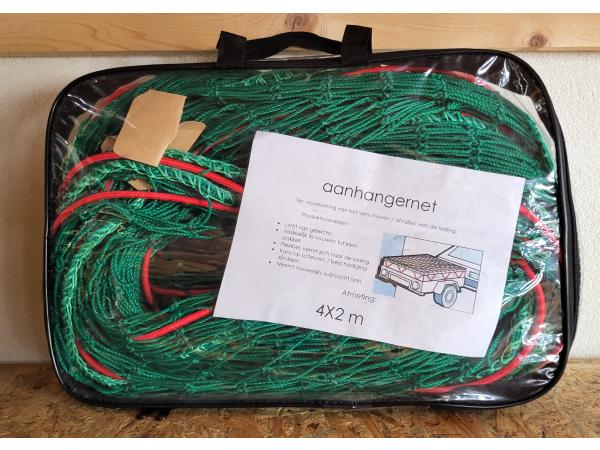 aanhangwagen net 4.00 x 2.00 m in tas