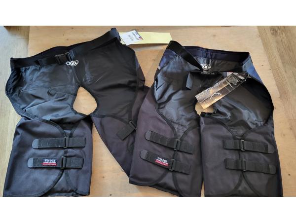 2x Freedom Hiking Pants harnas broek XXL blauw grijs