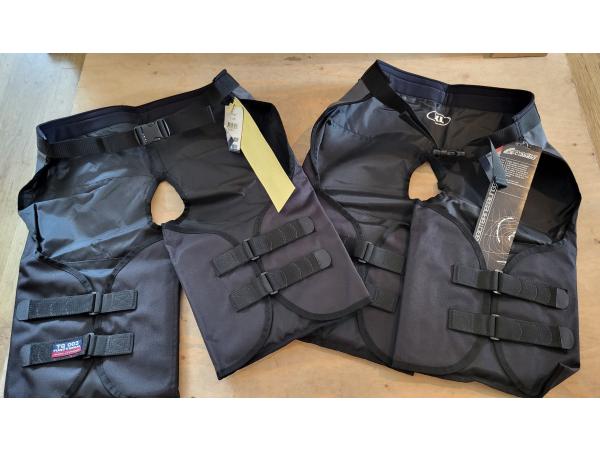 2x Freedom Hiking Pants harnas broek XL grijs / grijs