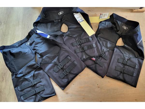 3x Freedom Hiking Pants harnas broek XL grijs blauw en blauw