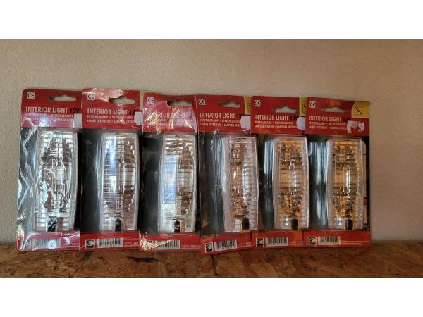 6x Carpoint interieurlamp met schakelaar 1523441