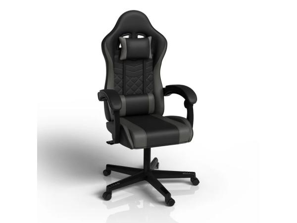 Gamingstoel / Bureaustoel HyperSeat - Zwart / Grijs