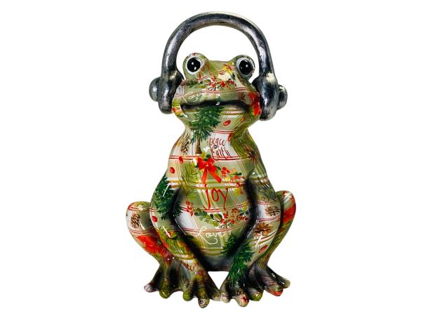 Kerst Sculptuur | 'Musical Frog' 