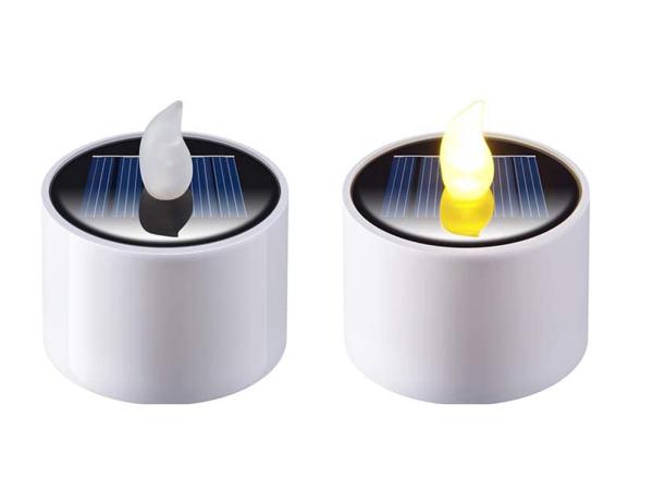 Solar waxine lichten - set