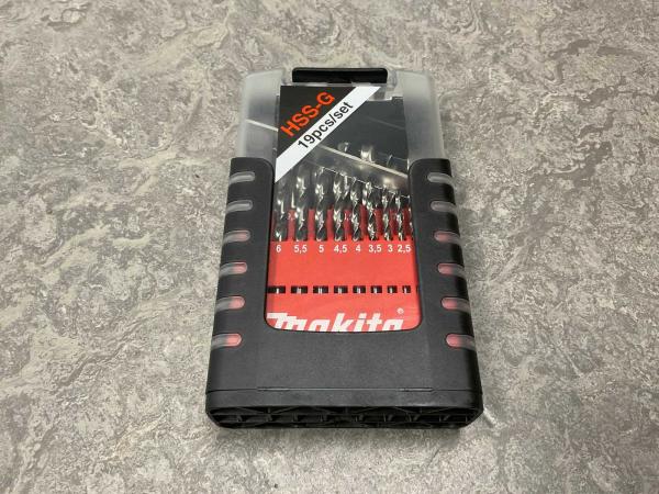 2x Makita metaalspiraalboor 19-pack D-29941