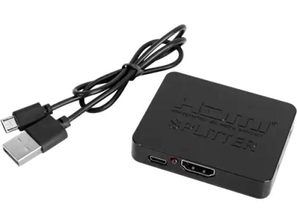 Xssive 4K HDMI Splitter 1×2 XSS-HDMISP1X2
