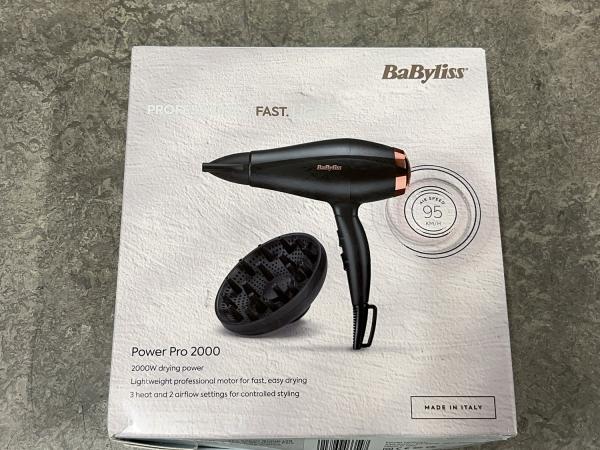 Babyliss föhn met diffuser Power Pro 2000