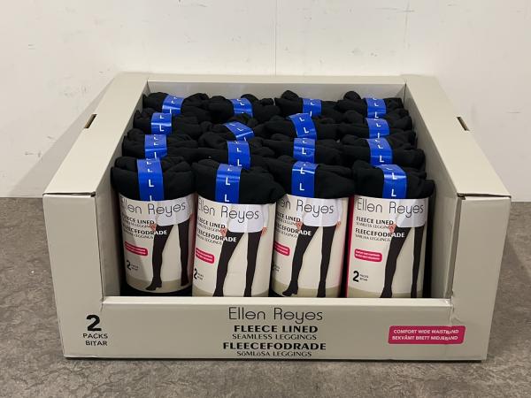 Ellen Reyes legging gevoerd maat L 2-pack (display 16st)