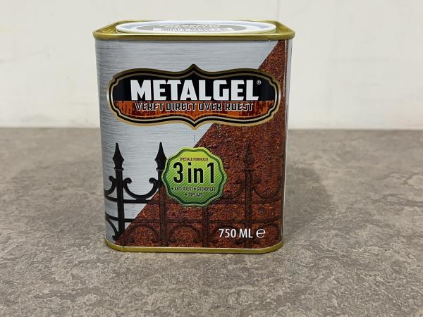 6x Metalgel 3-in-1 lak antraciet metallic 750ml