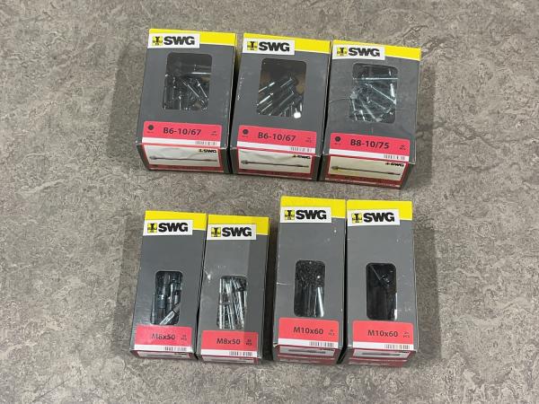 SWG boutankers diverse set 7-delig