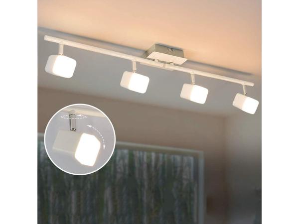 Led-plafondspot met 4 spots