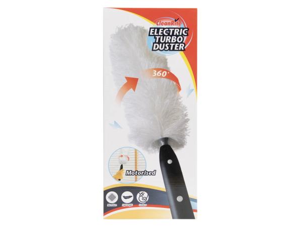 Plumeau Elektrisch Turbo Spin Duster - Wit