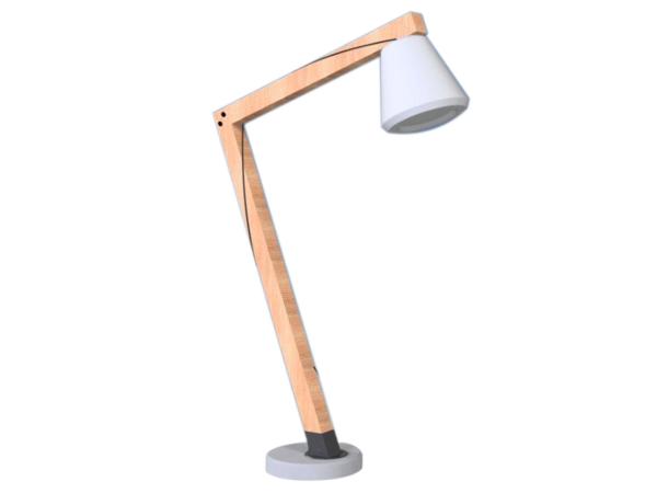 2x Hillhout Flora sfeerlamp XL voor buiten 200cm