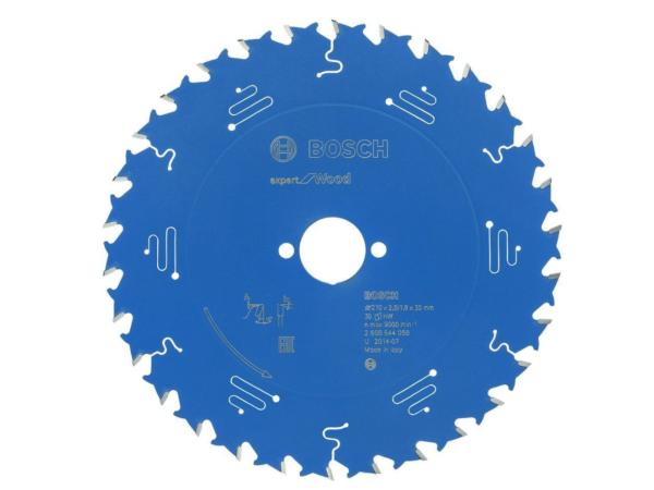 2x Bosch cirkelzaagblad ø210mm 30T Expert for Wood