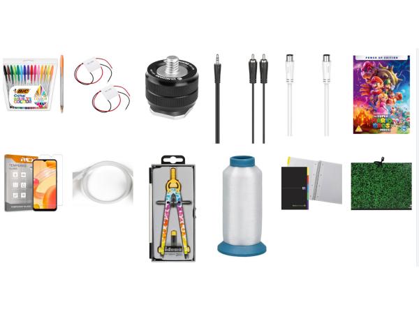 12 x diverse artikelen