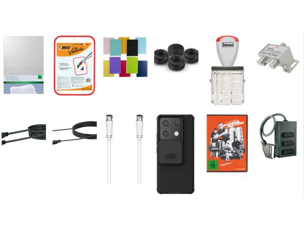 12 x diverse artikelen