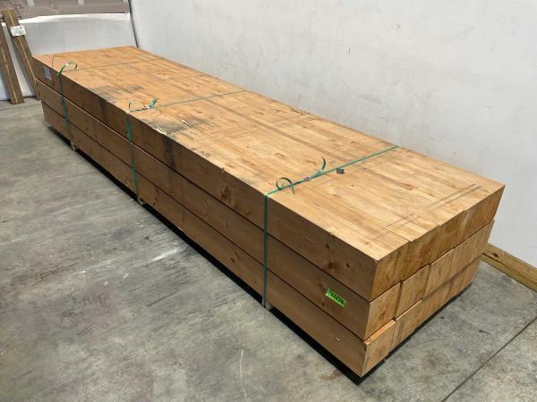 6x Redvision paal geschaafd verlijmd 300x20x20 cm