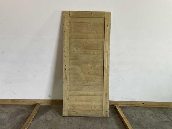 2x Grenen tuinpoort 215x95,5 cm