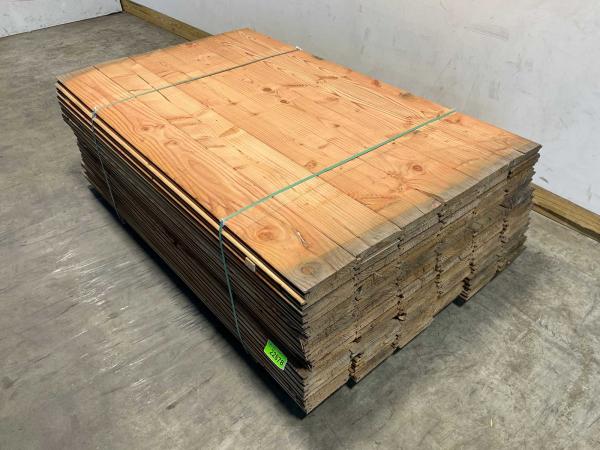 40x Douglas blokhutprofiel geschaafd 180x19,5x2,8cm